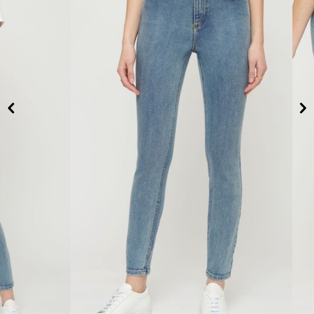 DYNAMITE KATE High Rise Jeans Chilly Blue